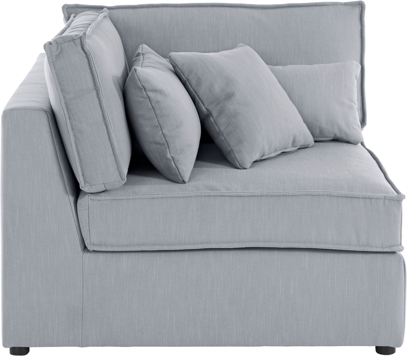 RAUM.ID Sofa-Eckelement Florid, Teil eines Modulsofas, fester Sitzkomfort, auch in Cord von RAUM.ID
