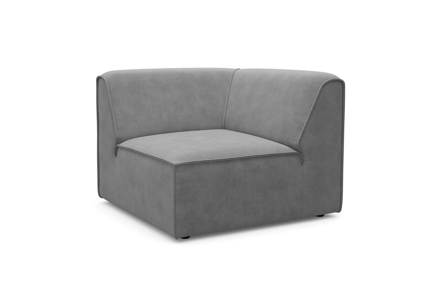 RAUM.ID Sofa-Eckelement Merid, Sofaelement, Maße B/T/H: 97/97/46 cm, als Modul oder separat verwendbar, für individuelle Zusammenstellung von RAUM.ID