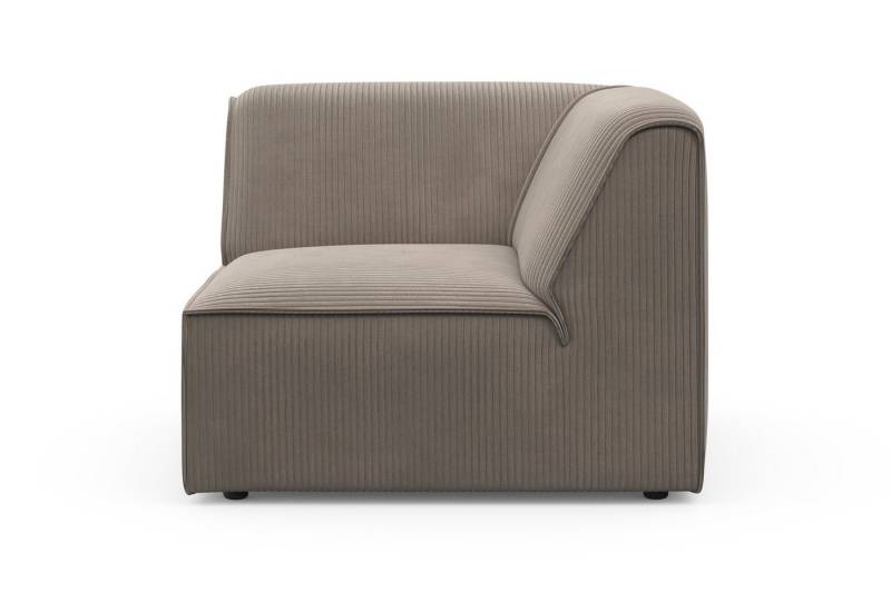 RAUM.ID Sofa-Eckelement Merid, Sofaelement, Maße B/T/H: 97/97/46 cm, als Modul oder separat verwendbar, für individuelle Zusammenstellung von RAUM.ID