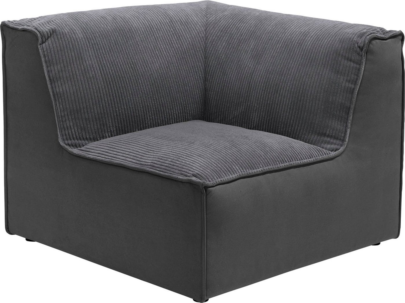 RAUM.ID Sofa-Eckelement Modulid (1 St), als Modul oder separat verwendbar, in Cord von RAUM.ID