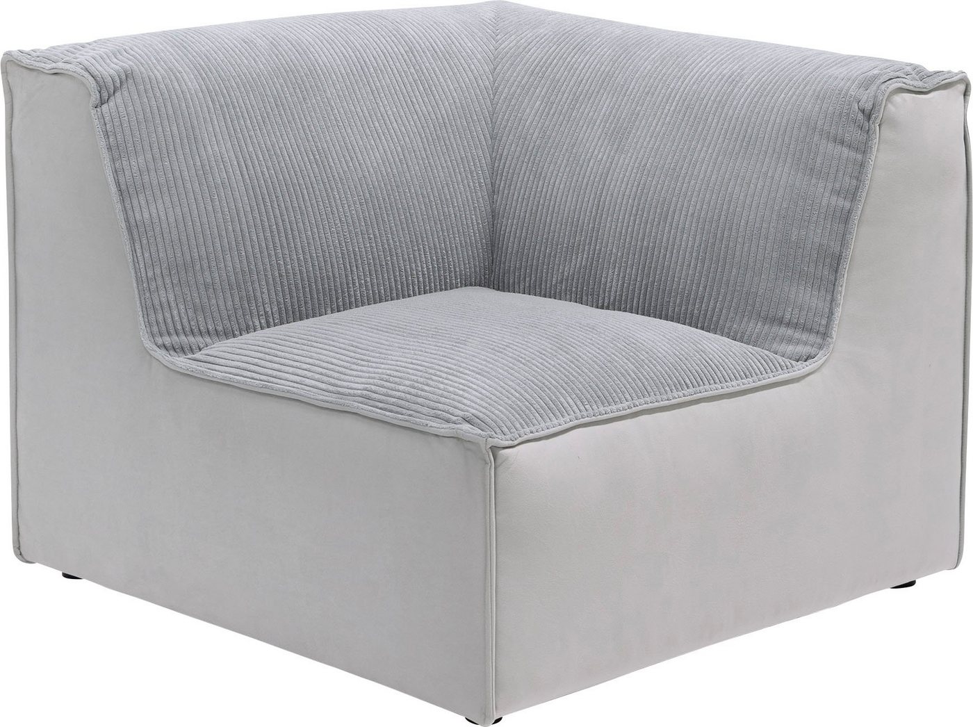 RAUM.ID Sofa-Eckelement Modulid (1 St), als Modul oder separat verwendbar, in Cord von RAUM.ID