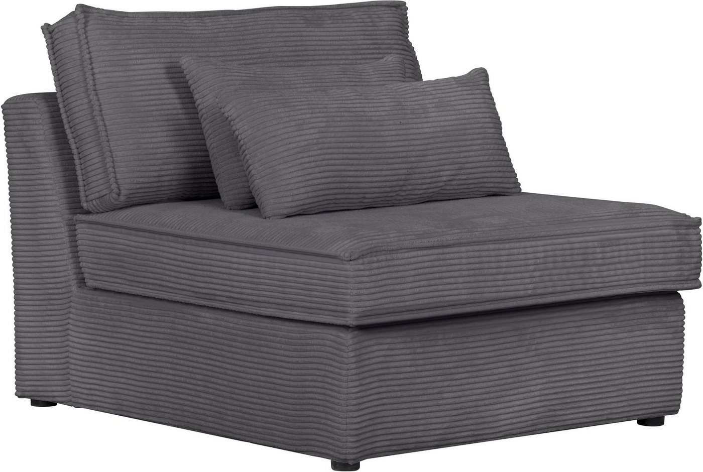 RAUM.ID Sofa-Mittelelement Enid, Teil eines Modulsofas, fester Sitzkomfort, auch in Breitcord von RAUM.ID