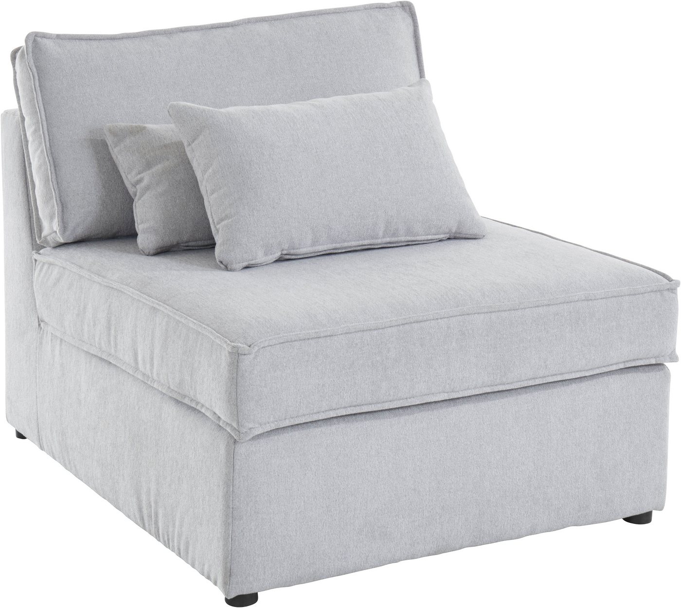 RAUM.ID Sofa-Mittelelement Florid, als Teil eines Modulsofas, fester Sitzkomfort, auch in Cord von RAUM.ID