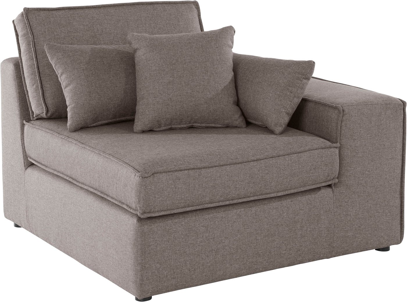 RAUM.ID Sofaelement Florid, als Teil eines Modulsofas, fester Sitzkomfort, auch in Cord von RAUM.ID