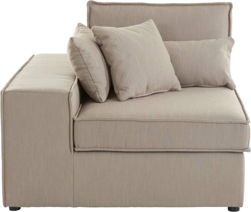 RAUM.ID Sofaelement Florid, als Teil eines Modulsofas, fester Sitzkomfort, auch in Cord von RAUM.ID