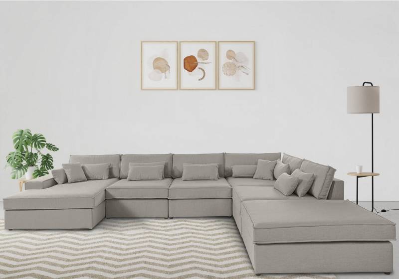 OTTO home Wohnlandschaft Enid U-Form, 6 Teile, bestehend aus Modulen, in vielen Bezügen, auch in Breitcord OTTO home Wohnlandschaft Enid U-Form, 6 Teile, bestehend aus Modulen, in vielen Bezügen, auch in Breitcord von OTTO home