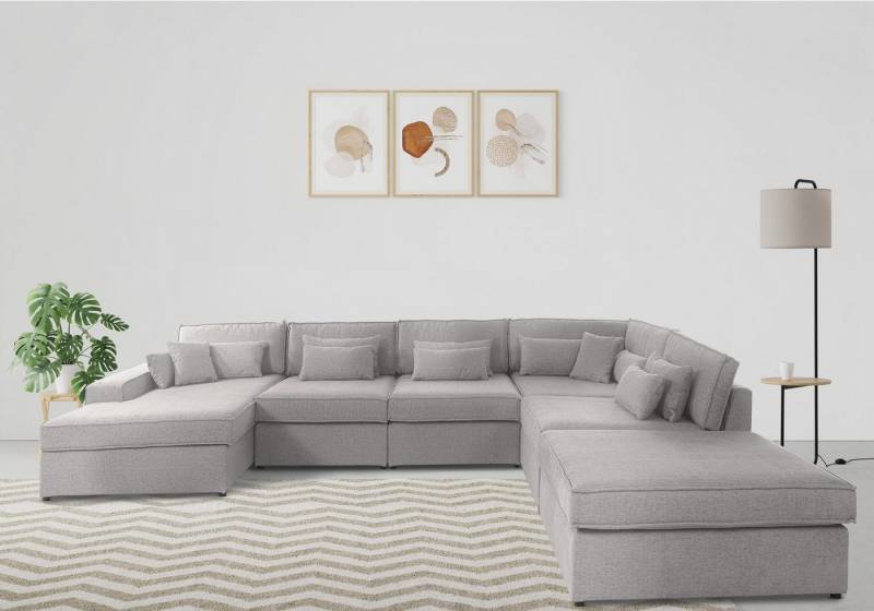 OTTO home Wohnlandschaft Enid U-Form, 6 Teile, bestehend aus Modulen, in vielen Bezügen, auch in Breitcord OTTO home Wohnlandschaft Enid U-Form, 6 Teile, bestehend aus Modulen, in vielen Bezügen, auch in Breitcord von OTTO home