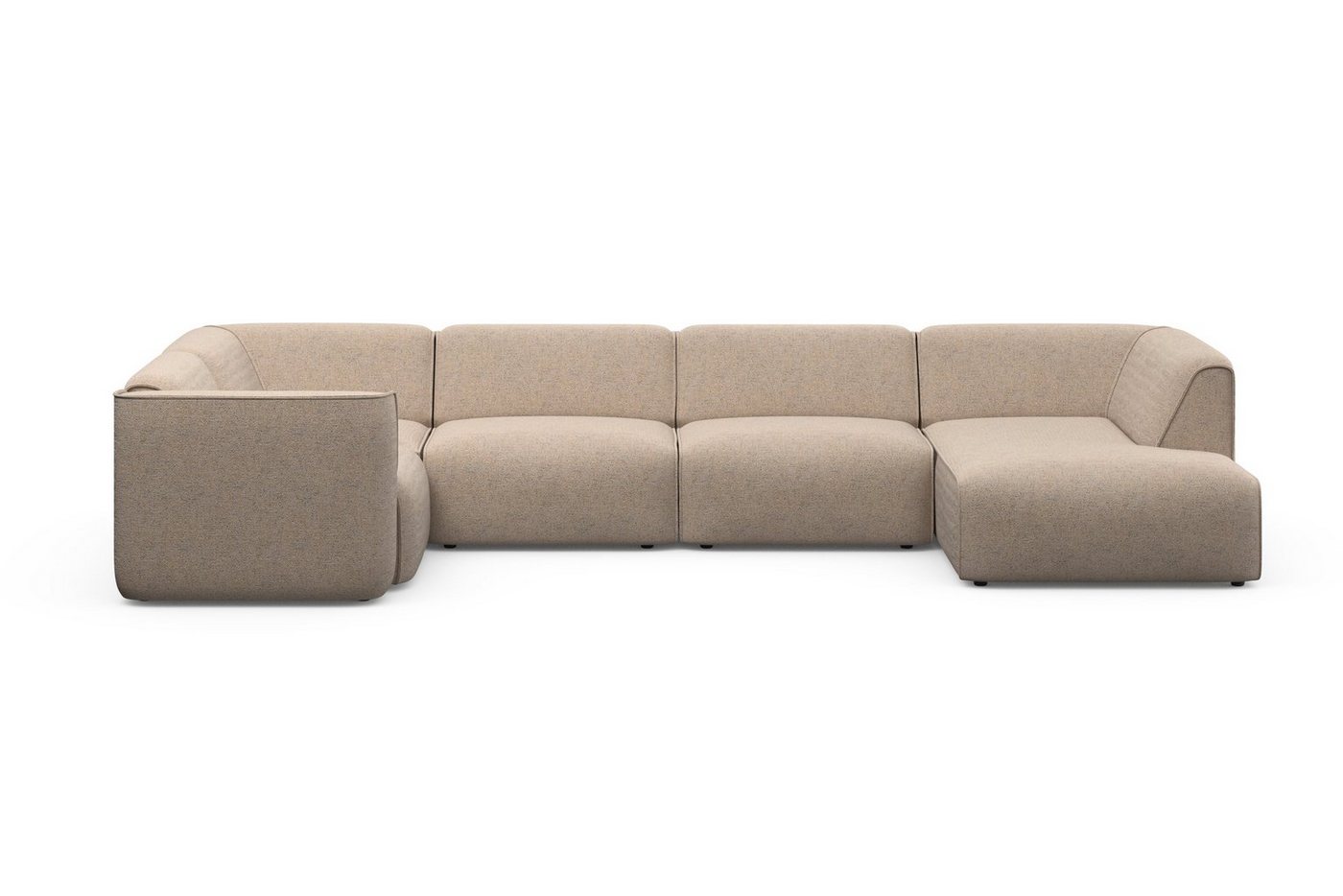 RAUM.ID Wohnlandschaft Merid U-Form, jederzeit durch Module erweiterbar, B/T/H: 367/206/70 cm, als Modul oder separat verwendbar, für individuelle Zusammenstellung RAUM.ID Wohnlandschaft Merid U-Form, jederzeit durch Module erweiterbar, B/T/H: 367/206/70 cm, als Modul oder separat verwendbar, für individuelle Zusammenstellung von RAUM.ID