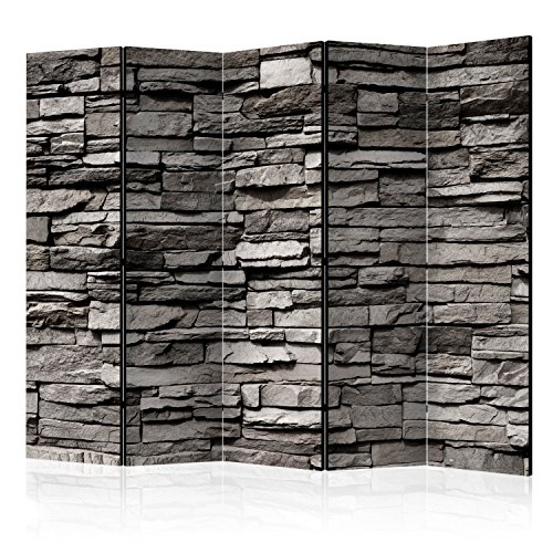 murando Raumteiler Stein-Optik Foto Paravent 225x172 cm beidseitig auf Vlies-Leinwand bedruckt Trennwand Spanische Wand Sichtschutz Raumtrenner grau f-B-0020-z-c murando Raumteiler Stein-Optik Foto Paravent 225x172 cm beidseitig auf Vlies-Leinwand bedruckt Trennwand Spanische Wand Sichtschutz Raumtrenner grau f-B-0020-z-c von RAUMTEILER / PARAVENT B&D XXL