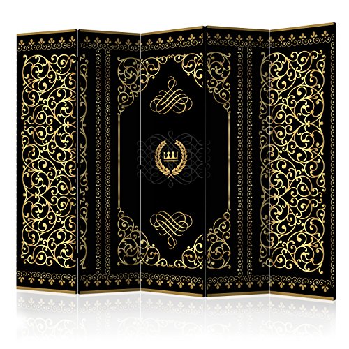 murando Raumteiler Mandala Ornament Oriental Foto Paravent 225x172 cm beidseitig auf Vlies-Leinwand Bedruckt Trennwand Spanische Wand Sichtschutz Raumtrenner schwarz Gold f-A-0126-z-c murando Raumteiler Mandala Ornament Oriental Foto Paravent 225x172 cm beidseitig auf Vlies-Leinwand Bedruckt Trennwand Spanische Wand Sichtschutz Raumtrenner schwarz Gold f-A-0126-z-c von RAUMTEILER / PARAVENT B&D XXL
