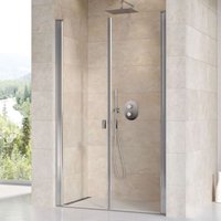 Chrome - Duschtür zweiflügelig CSDL2-100, 98-101 cm, Aluminium glänzend/Klarglas 0QVACC0LZ1 - Ravak Chrome - Duschtür zweiflügelig CSDL2-100, 98-101 cm, Aluminium glänzend/Klarglas 0QVACC0LZ1 - Ravak von RAVAK