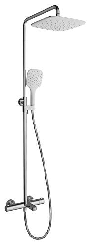 RAVAK | DUAL-DUSCHSYSTEME | BADEWANNEN-DUSCHSÄULE MIT THERMOSTAT-ARMATUR UND DUSCH-SET TERMO 300| TE 092.00/150 von RAVAK