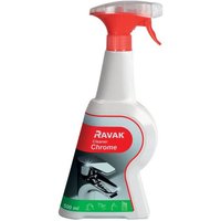 Ravak Cleaner Chrome Reinigungsspray für Chromoberflächen, wirksam gegen Fett und Kalkablagerungen (X01106) von RAVAK