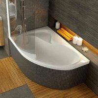 Rosa ii - Asymmetrische Badewanne 1600x1050 mm, links, weiß CM21000000 - Ravak von RAVAK