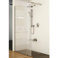 Walk-In - Duschwand Walk-in Wall 120, 1200x2000 mm, Aluminium glänzend/Klarglas GW9WG0C00Z1 - Ravak von RAVAK