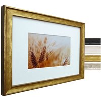 Holz Bilderrahmen Mit Passepartout - P2070 von RAVARIO