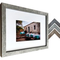 Holz Bilderrahmen Mit Passepartout - P42 von RAVARIO