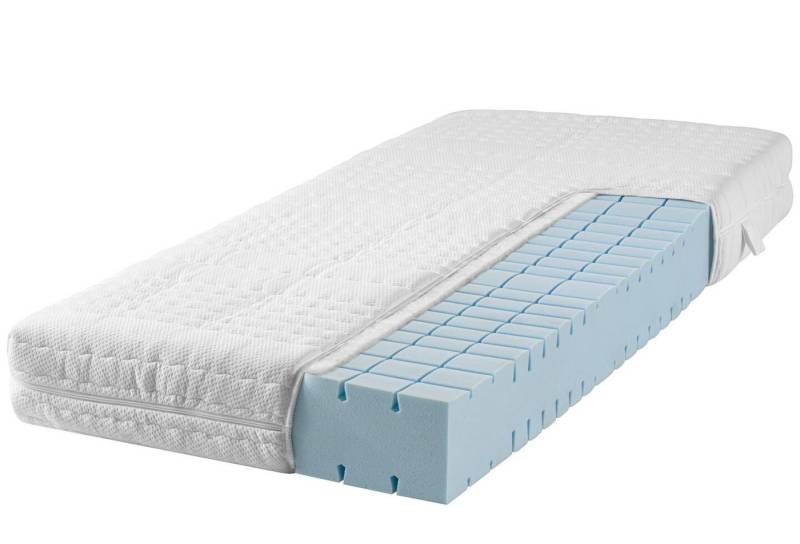 Kaltschaummatratze 7-Zonen-Kaltschaummatratze Struktura-SAN, RAVENSBERGER Matratzen, 20 cm hoch, ergonomisch, druckentlastend, unterstützend, 7 Zonen, Made in Germany Kaltschaummatratze 7-Zonen-Kaltschaummatratze Struktura-SAN, RAVENSBERGER Matratzen, 20 cm hoch, ergonomisch, druckentlastend, unterstützend, 7 Zonen, Made in Germany von RAVENSBERGER Matratzen