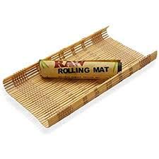 RAW® Natural Bamboo Rolling Mat / 2er (Drehhilfe, Drehmatte, Rollmatte) von RAW