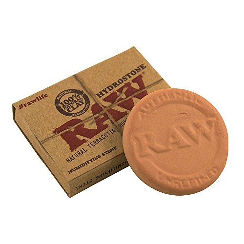 RAW Hydrostone Tabakbefeuchter Keramikfeuchthalter Natural Terracotta Humidifying Stone von RAW