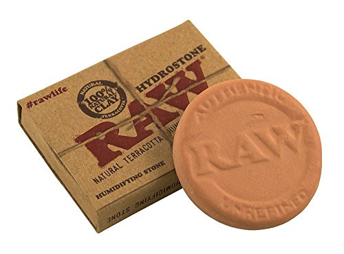 RAW Hydrostone Tabakbefeuchter Keramikfeuchthalter Natural Terracotta Humidifying Stone von RAW