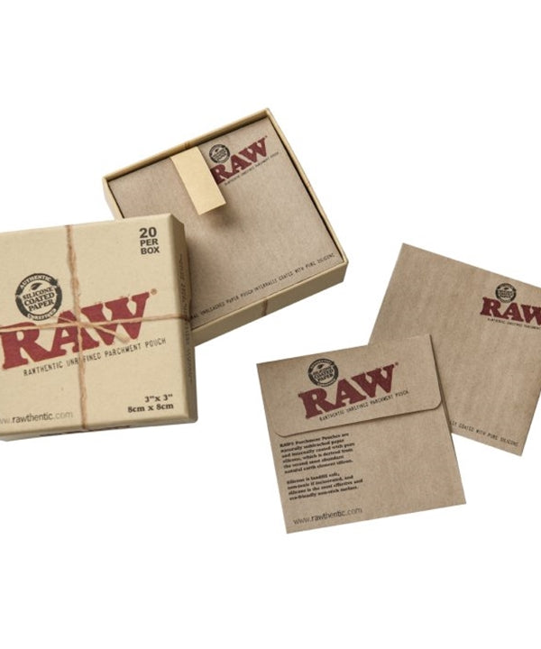 RAW Pergament Kuverts BOX 20 Stück von RAW