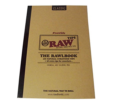 RAW The RAWLBOOK 480 Classic Tips pro Heft ungebleicht 1 Heft von RAW