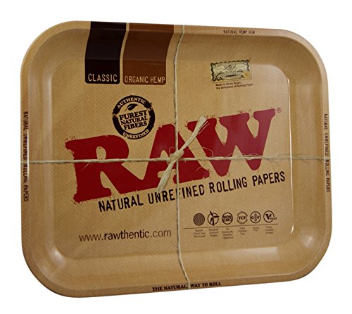 RAW Tray Large Drehtablett 34x27,5cm aus Metall 3x Tray Large von RAW