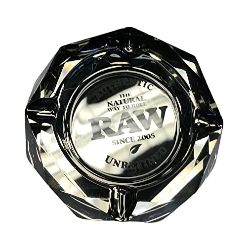Raw DarkSide Aschenbecher aus Glas - Raw Dark Side Ashtray, Mittel von RAW