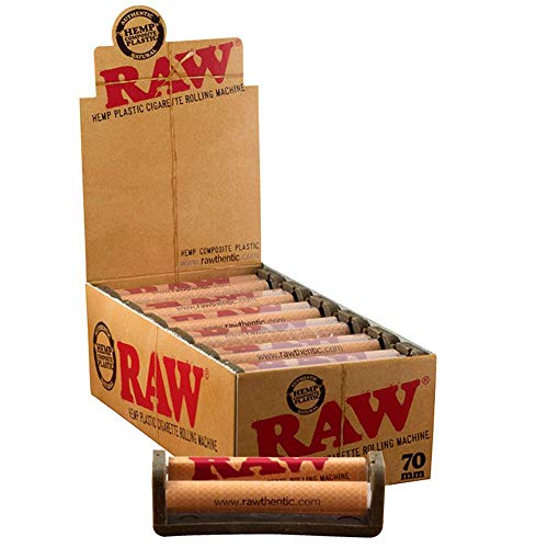 Raw Drehmaschine Regular 70 mm, Komplette Box, 12 Stück von RAW