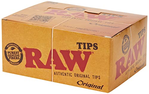 Raw Filtertips ungebleicht (50x50), 0.12 x 1.97 x 2.36 inches von RAW