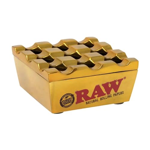 Raw Metall Aschenbecher Schwarz Regal Ashtray von RAW