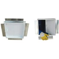 Visitenklappe aus Metall: 400x400 "drücken, loslassen". Visitenklappe aus Metall: 400x400 "drücken, loslassen". von RAWL