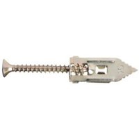 Metallverbinder zum Einschlagen in Gipskartonplatten mit Schraube, 100er-Packung. von RAWLPLUG