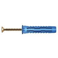 Universaldübel 4ALL 10 mm mit Schraube 6,0x60 mm, 25er-Pack. von RAWLPLUG