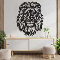 Wanddeko Löwe Aus Holz, Wohnzimmer, Schlafzimmer Wandkunst, Wohndeko, Tiere, Zum Aufhängen An Der Wand Wanddeko Löwe Aus Holz, Wohnzimmer, Schlafzimmer Wandkunst, Wohndeko, Tiere, Zum Aufhängen An Der Wand von RAWWoodBE