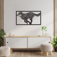 Wanddekoration Aus Holz Wolf, Wohnzimmer, Schlafzimmer Wandkunst, Wohndekor, Tiere, Zum Aufhängen An Der Wand Wanddekoration Aus Holz Wolf, Wohnzimmer, Schlafzimmer Wandkunst, Wohndekor, Tiere, Zum Aufhängen An Der Wand von RAWWoodBE