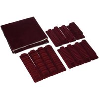 Rayen Besteck Organizer Modernes & auffälliges Design Inklusive Selbstklebend Anpassungsfähig Rot Maße: 22x54,99x3,48 cm von RAYEN