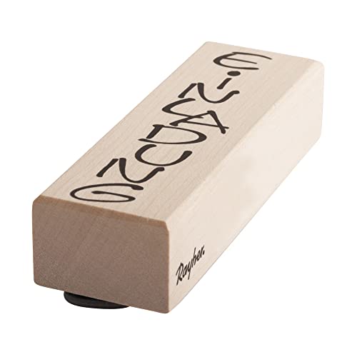 Rayher Hobby Rayher Stempel Holz „Einladung“, 3 x 9 cm, Holzstempel Einladung, zum Gestalten von Karten, Umschlägen, Geschenken, Textstempel, Butterer Stempel, 2853500 Rayher Hobby Rayher Stempel Holz „Einladung“, 3 x 9 cm, Holzstempel Einladung, zum Gestalten von Karten, Umschlägen, Geschenken, Textstempel, Butterer Stempel, 2853500 von Rayher