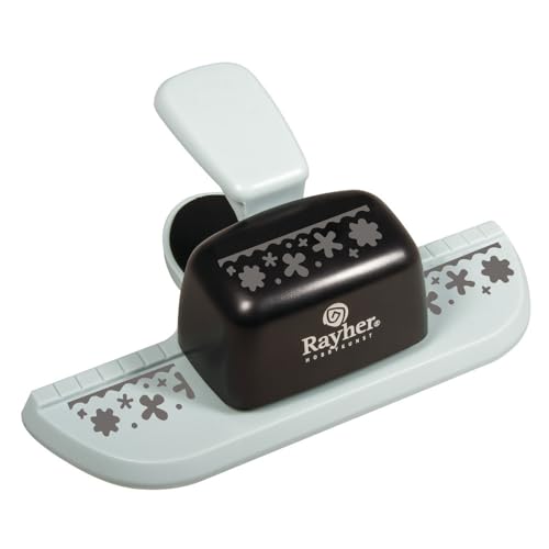 Rayher Hobby 89760000 Bordüren-Stanzer, Blumen- Motivgröße 4,5cm, geeignet für Papier/Karton bis zu 200g/m² Rayher Hobby 89760000 Bordüren-Stanzer, Blumen- Motivgröße 4,5cm, geeignet für Papier/Karton bis zu 200g/m² von Rayher