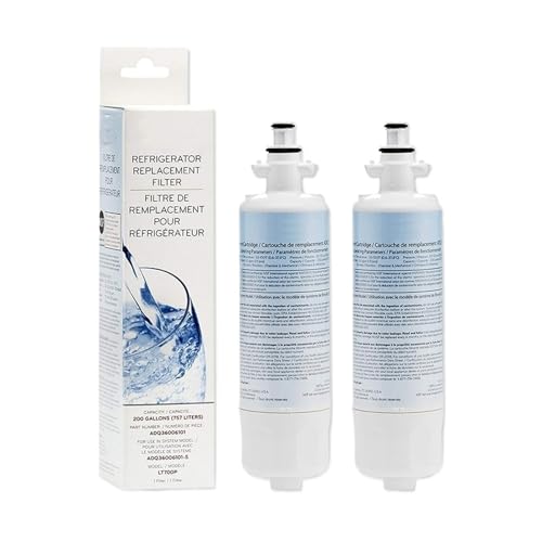 Ersatz-Kühlschrank-Wasserfilter LT700P (NSF42 Und NSF53) ADQ36006101, ADQ36006113, ADQ75795103 Oder AGF80300702(2PCS) von RAYPUR