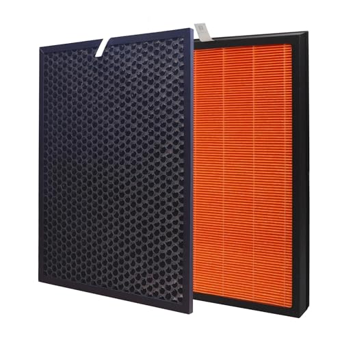 Luftreiniger 117130 Ersatzfilter, kompatibel mit Winix, ZERO & ZERO PRO & ZERO + & HR950 & HR1000(Orange) von RAYPUR