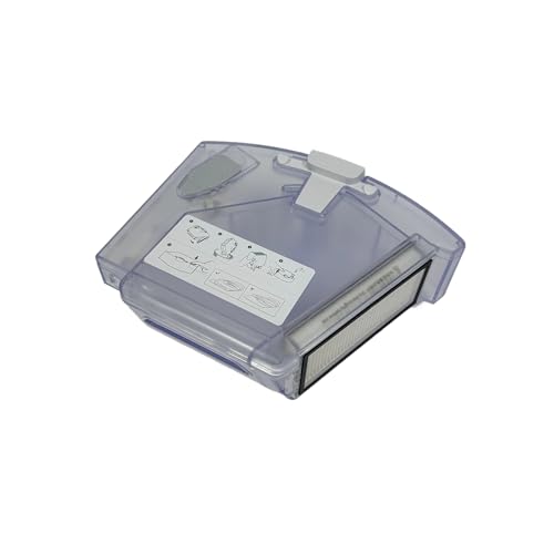 RAYPUR Staubsauger Ultron Lite-Staubbehälter HEPA-Filter Wassertank Combo Einheit Ersatzteile, Kompatibel Mit Roborock Q8 Max / Q8 Max+(White) von RAYPUR