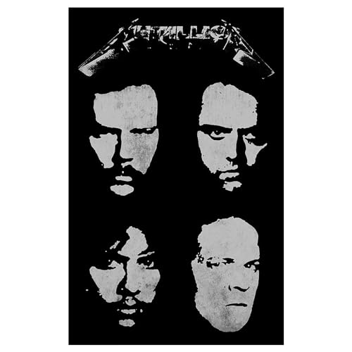 METALLICA FLAGGE FAHNE BLACK ALBUM POSTERFLAGGE POSTER FLAG STOFF von Metallica
