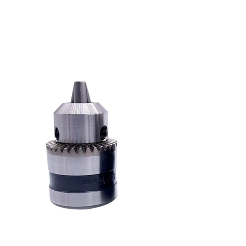 1 Stück 1,5–10 mm B12 3/8 Gewindebohrfutter, Umrüstbohrfutter 1/2 M12 x 1,25 Schraubenschlüssel auf Bohrmaschine, schlüsselloses 3-Backenfutter(1.5-10mm B12) von RBBCYQDV
