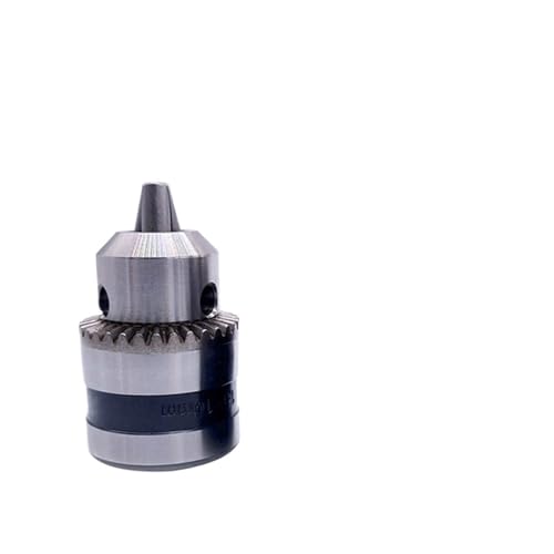 1 Stück 1,5–10 mm B12 3/8 Gewindebohrfutter, Umrüstbohrfutter 1/2 M12 x 1,25 Schraubenschlüssel auf Bohrmaschine, schlüsselloses 3-Backenfutter(1.5-10mm M12) von RBBCYQDV