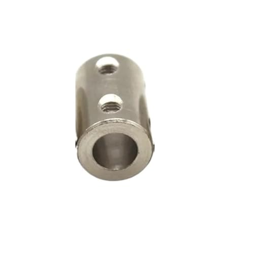 3 Stück 4 mm/5 mm/6 mm/8 mm/10 mm starre Wellenkupplung, Kupplung, Motoranschlusshülse #45, Stahl, 3D-CNC(4mm-4mm) von RBBCYQDV