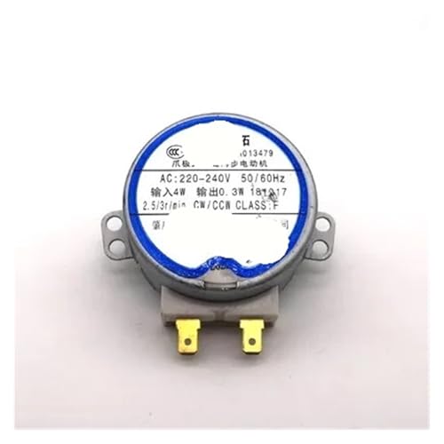 TY-50A AC 220V-240V 2,5/3 U/min CWCCW 4W elektrischer Ventilator Schüttelkopf-Synchronmotor Klauenpol-Permanentmagnet-Synchronmotor(No.1) von RBBCYQDV