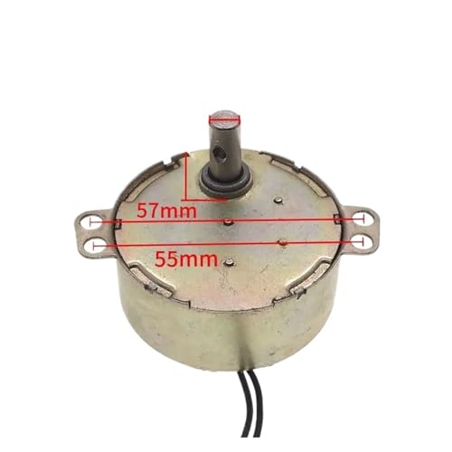 TYJ50-8A7 4W Klauenpol-Permanentmagnet-Synchronmotor AC 220V-240V 3/3,6 U/min CW CCW 50/60Hz elektrischer Ventilator mit Kopfschütteln TYJ50-8A7 4W Klauenpol-Permanentmagnet-Synchronmotor AC 220V-240V 3/3,6 U/min CW CCW 50/60Hz elektrischer Ventilator mit Kopfschütteln von RBBCYQDV