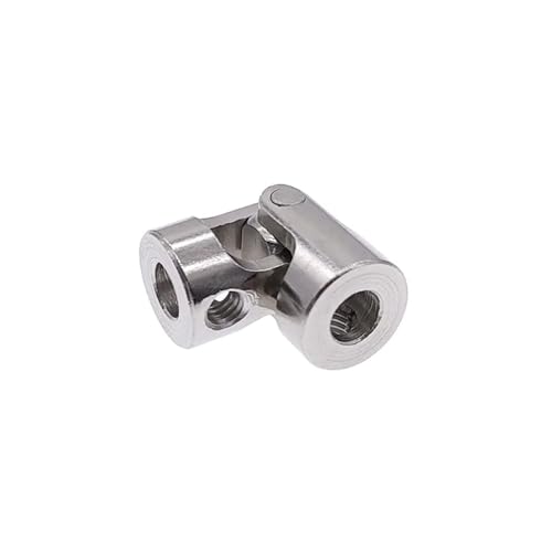 Universalkupplung for Boote, Wellenverbinder, Metall-Universalgelenkkupplung, Motorverbinder aus Kohlenstoffstahl, Länge 23 mm, Breite 11 mm(6mm-6mm) von RBBCYQDV